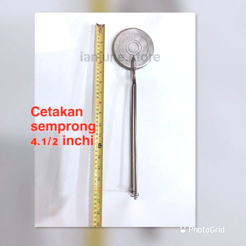 Cetakan Kue Semprong Malaysia 4 1/2 inchi / Egg Roll Eggroll Premium / Cetak Kue Sapit Kue Lo Kok / 