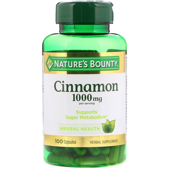 

Nature's Bounty Cinnamon 1000 mg Ori USA Nature Cinnamon Kayu Manis