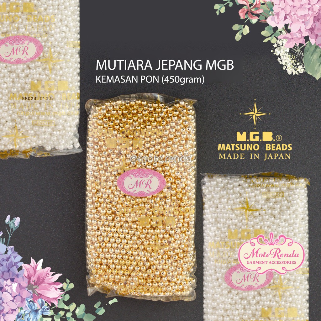 Mutiara Jepang MGB grosir (kemasan 450g) kode 4PSO/G