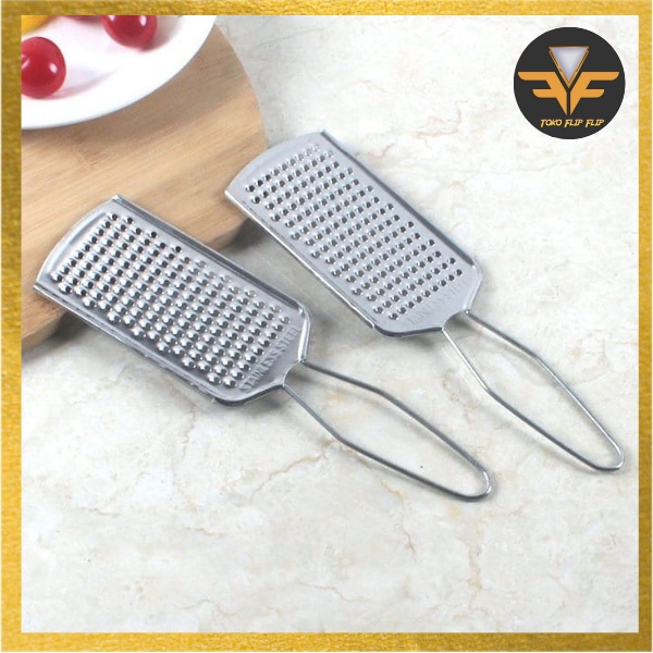 Parutan Keju Stainless Steel Anti Karat Alat Pemarut Peeler Grater Stainless Parutan Keju Coklat Kentang Wortel bahan Dapur Serbaguna