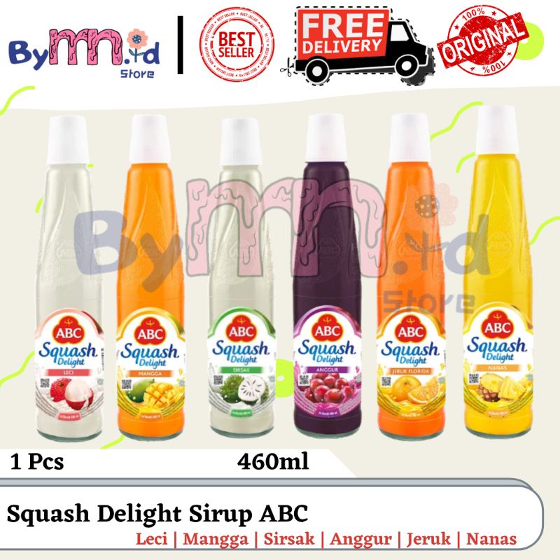 

KHUSUS GOJEK/GRAB ABC SIRUP SQUASH DELIGHT GRAPE 460ML × 6 / SIRUP ABC SIRSAK / SIRUP ABC MANGGA