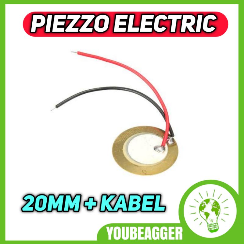 piezo 20mm + kabel