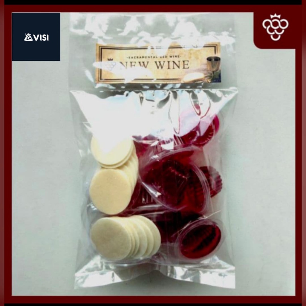 

Anggur Perjamuan Cup isi 10+Hosti