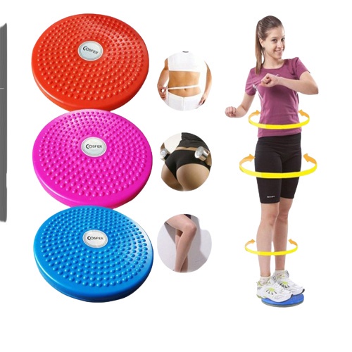 WAIST TWISTING / ALAT OLAHRAGA PENGECIL PERUT / PIRING SENAM PENGECIL PERUT / ALAT PENGECIL PAHA / A