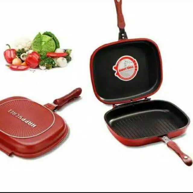 HAPPY CALL GRILL /HAPPY CALL DOUBLE PAN /TEFLON HAPPY CALL
