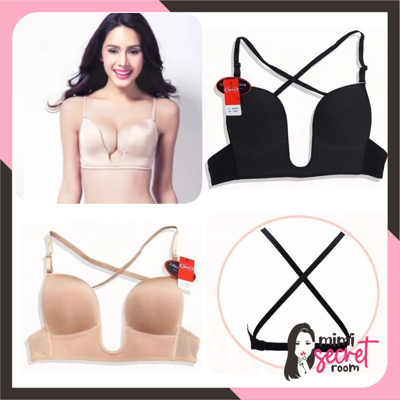 ❤ MIMI ❤ Sorex Bra Fashion Lifestyle Pesta Seamless Tanpa Kait Kawat Busa BA 045