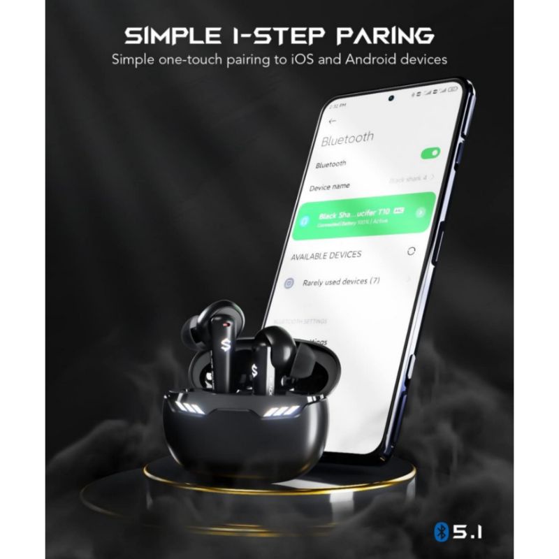 Black Shark Lucifer T10 True Wireless Gaming Earbuds