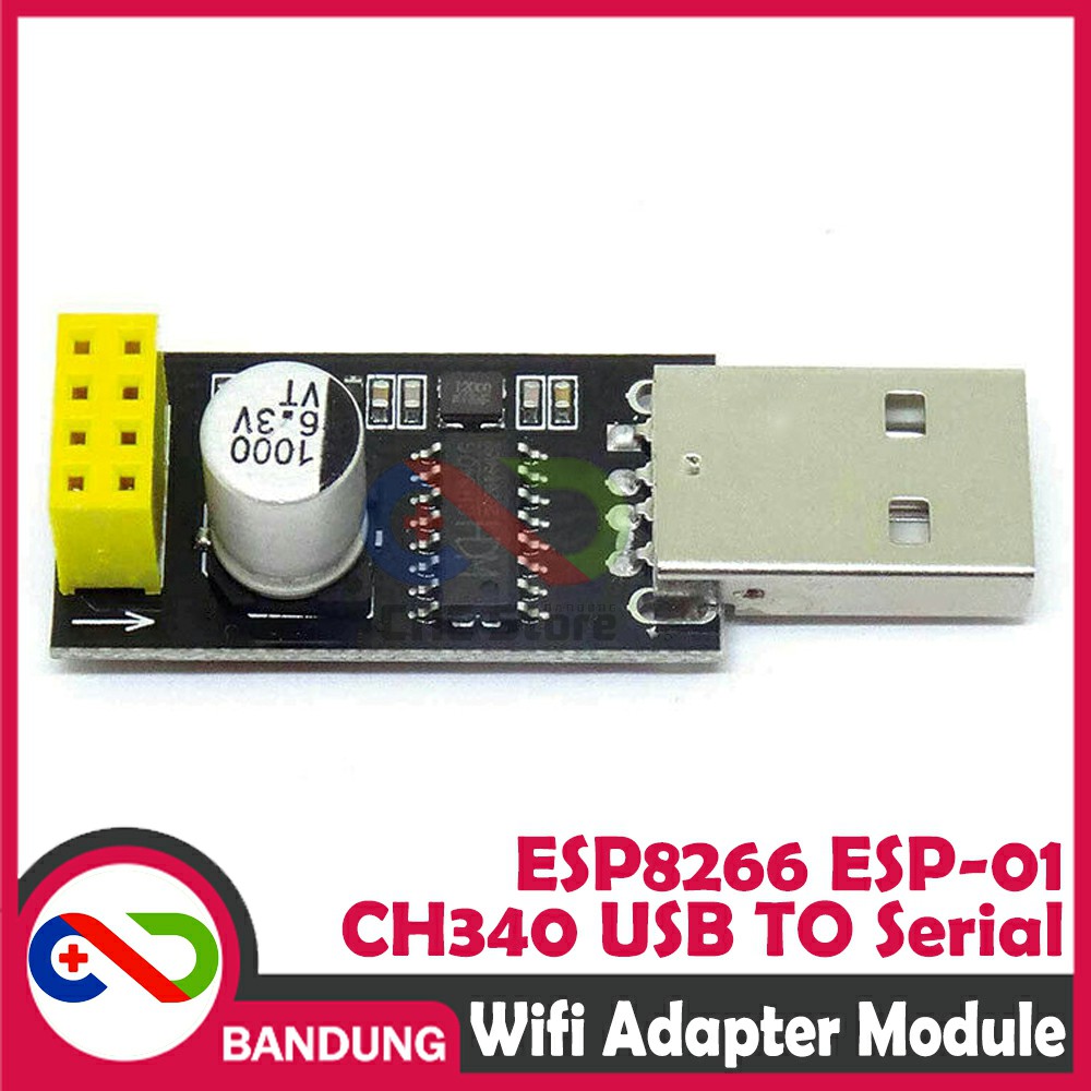 CH340 USB TO SERIAL ESP8266 ESP-01 WIFI ADAPTER MODULE