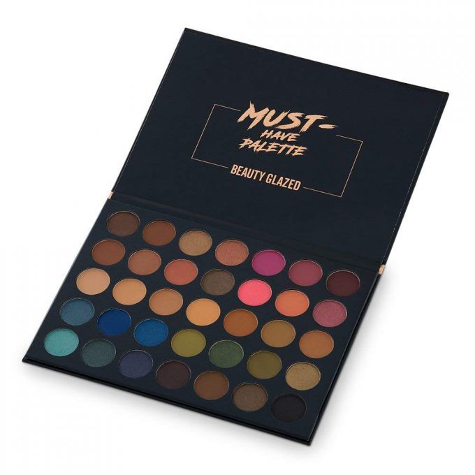 (READY &amp; ORI) Beauty Glazed Must Have Pallete Highly Pigmented 35 Colors Warna Eyeshadow B25 B 25