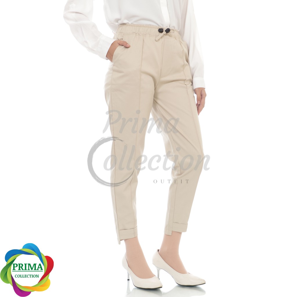 CELANA VILLY BAGGY PANTS KERUT