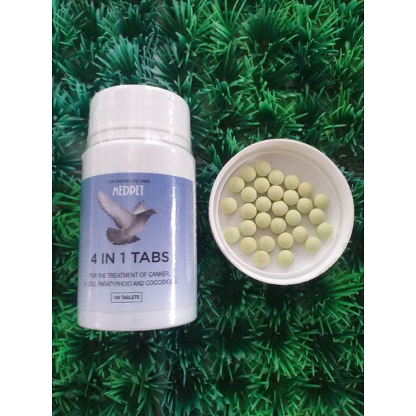 4 IN 1 TABLETS OBAT MERPATI SAKIT TER AMPUH JUAL 10 BUTIR