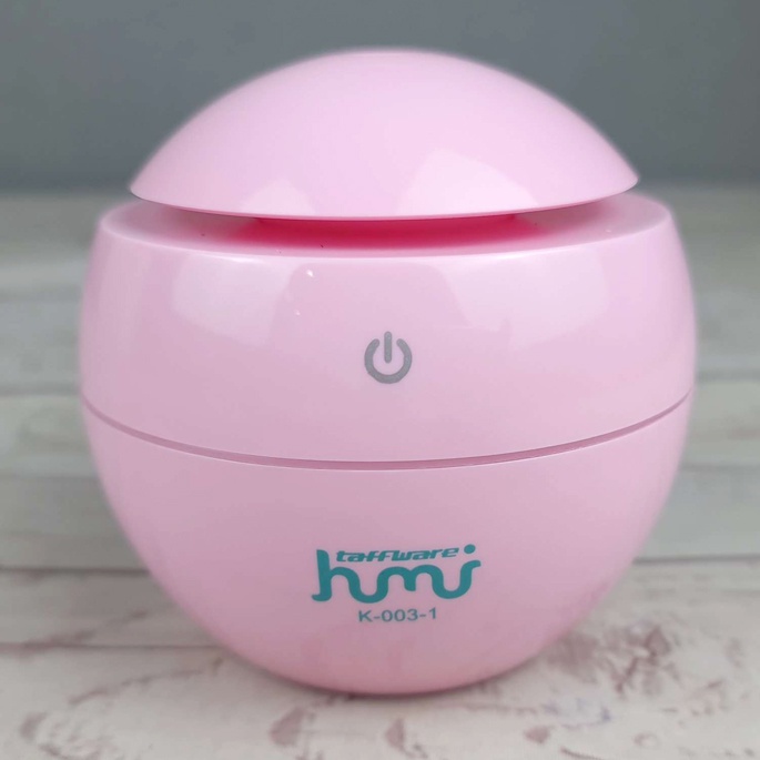 Taffware Air Humidifier Ultrasonic Aromatherapy Oil Diffuser Minimalist - HUMI K-003-1 - Pink