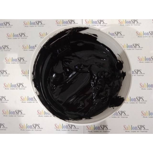 Tinta Sablon Plastisol ink Black