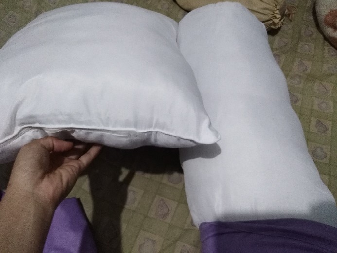 Rc Paket Bantal Guling Raisha Set Bahan Hollow Siliconized Fiber (raisha Pillow Collection)