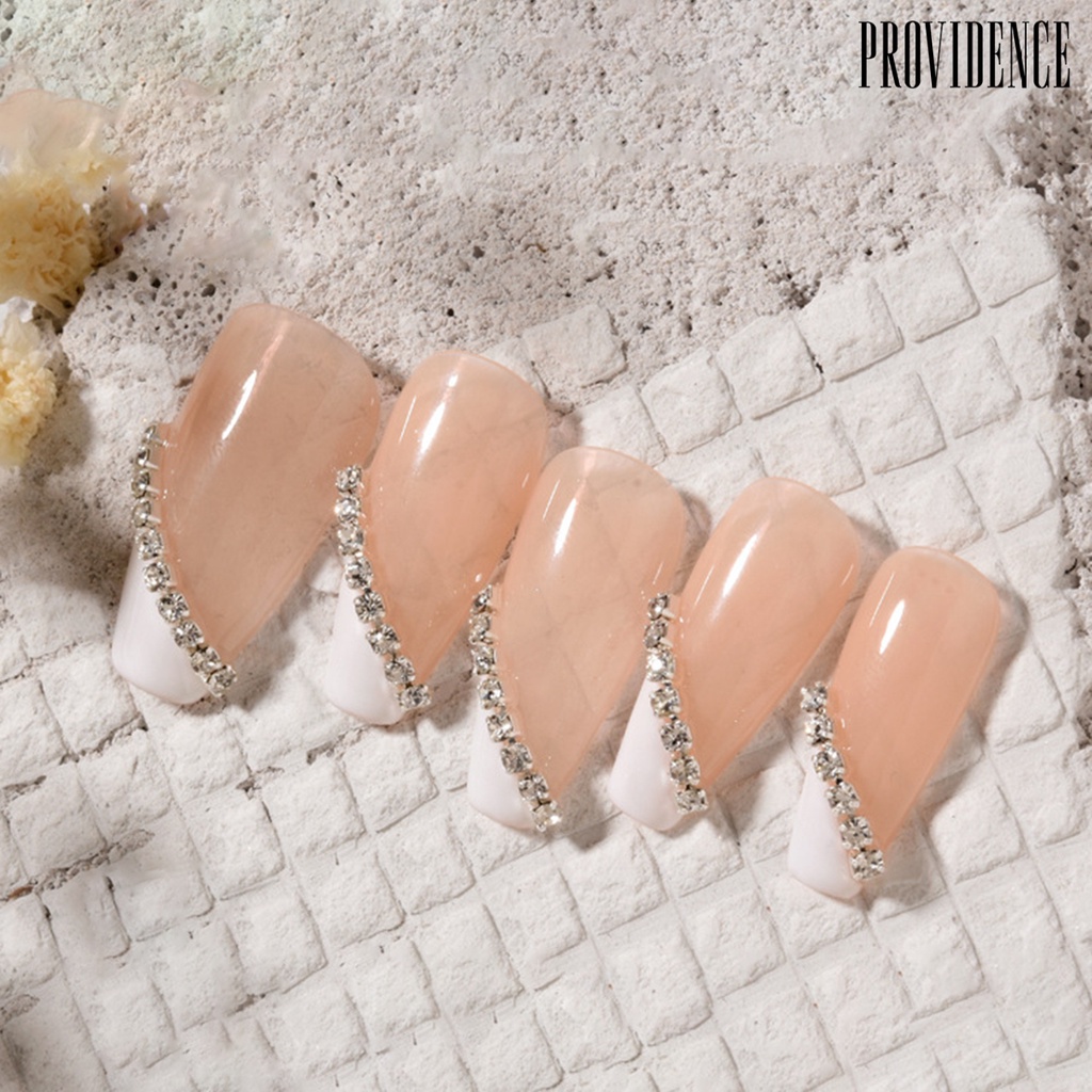 Providence Rantai Berlian Imitasi Bahan Metal Untuk Dekorasi Nail Art