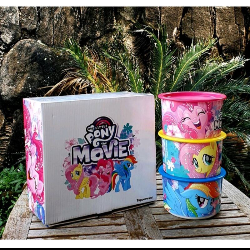 Little pony canister tupperware