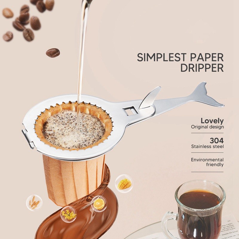 ICafilas Penyaring Kopi Travel Coffee Dripper - IC2230 - Silver