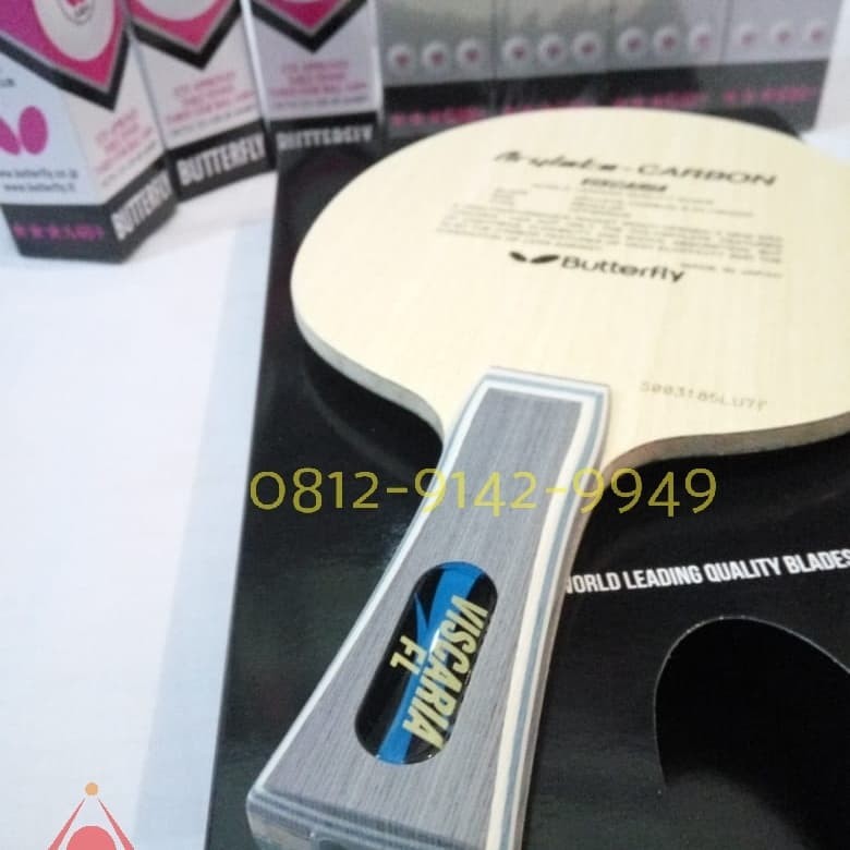 BLADE PINGPONG TENIS MEJA BUTTERFLY VISCARIA FL ORIGINAL JAPAN