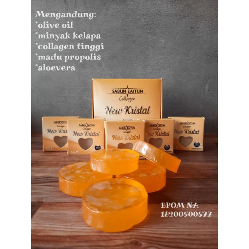 ORIGINAL Sabun Zaitun Collagen New Kristal K-Selaras