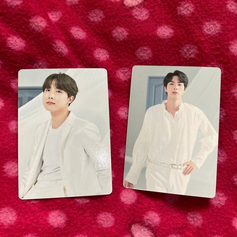 Mini photocard mpc bangbangcon bbc bts jin seokjin j-hope hoseok official