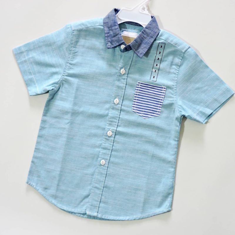 KEMEJA ANAK PASTELO POCKET BOY/LAKILAKI/COWOK PREMIUM LINEN OXFORD TOP BRANDED