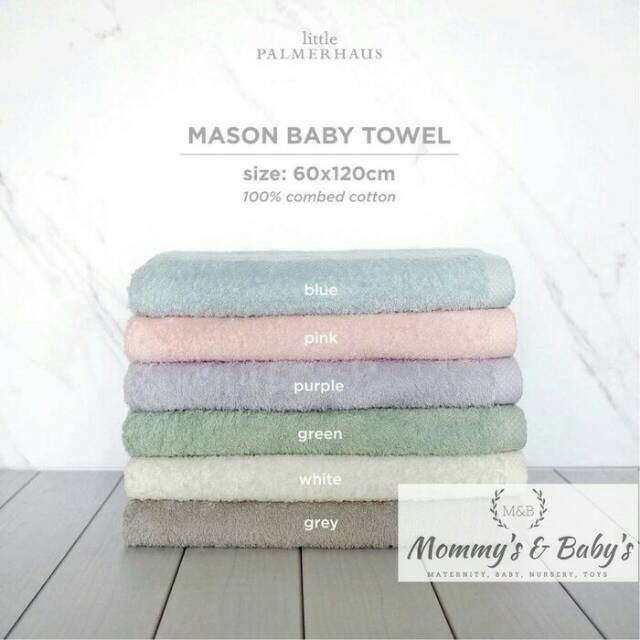 mason baby towel