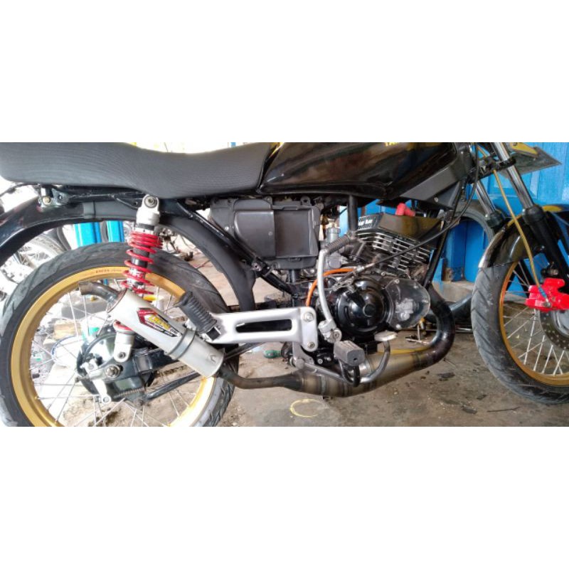 Knalpot Creampie Original Rx King PDK Plat Fostep Standar