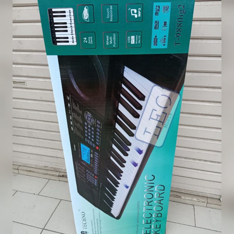 TECHNO KEYBOARD T 9880 i T9880i G2 PORTABLE ELECTRIC
