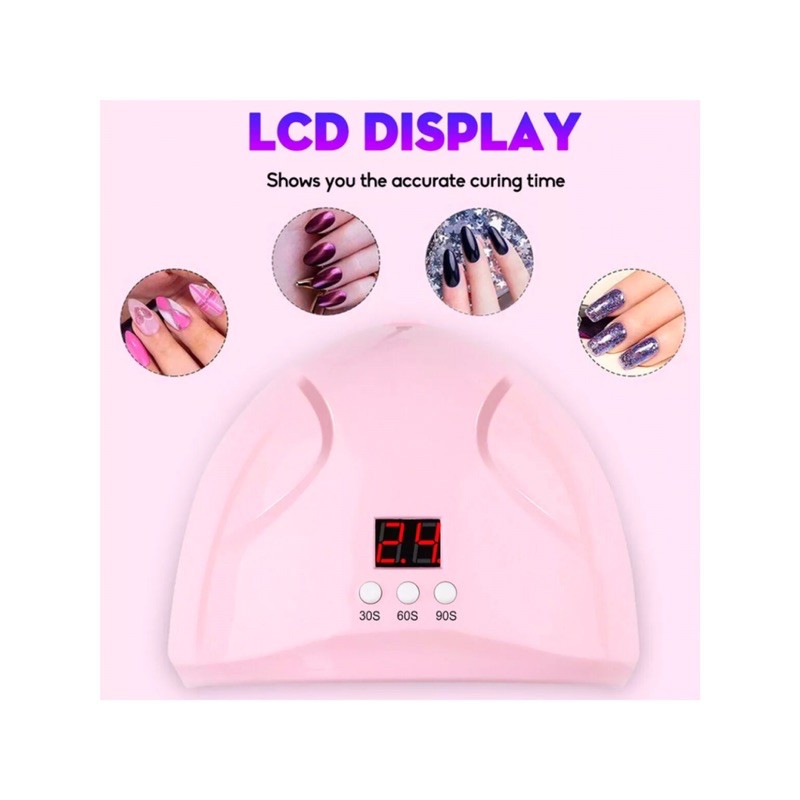 Professional Nail UV And LED Lamp pengering kuku kutek gel 36w