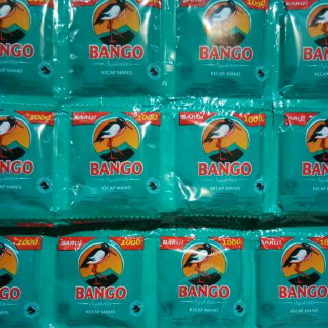 

Kecap Manis Bango Renceng @ 20 ml Bango 1000 Bango Gantung