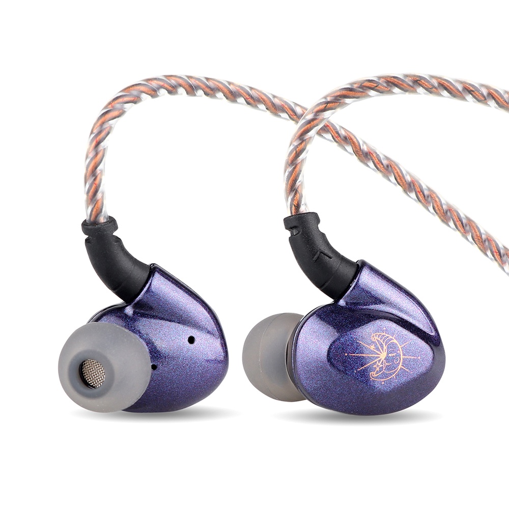 Blon Z200 Earphone In Ear HiFi 10mm Bahan Zinc Alloy Dengan Kabel Ganda