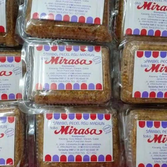 

Ready Stok Sambel Pecel Mirasa Khas Madiun produck terbaik