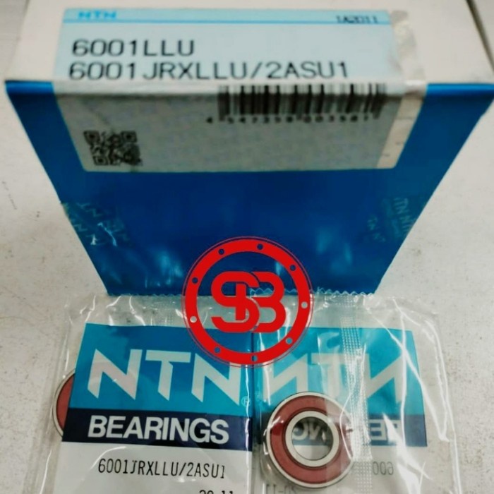 Bearing 6001 2RS NTN / 6001 2RS C3 NTN / LLU NTN JAPAN ORIGINAL