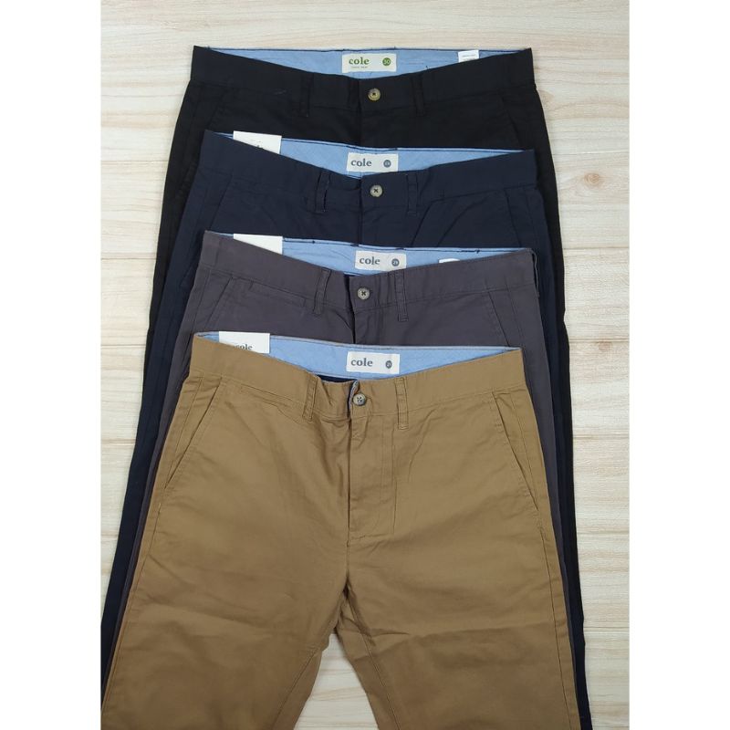 Celana Chinos Cole || Celana panjang laki-laki / pria dewasa original