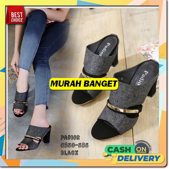 Heels Kekinian Terbaru Haigh Hils Wanita Sandal Kondangan Sendal Ibu2 Terlaris Hak Tinggi Pesta Abbu