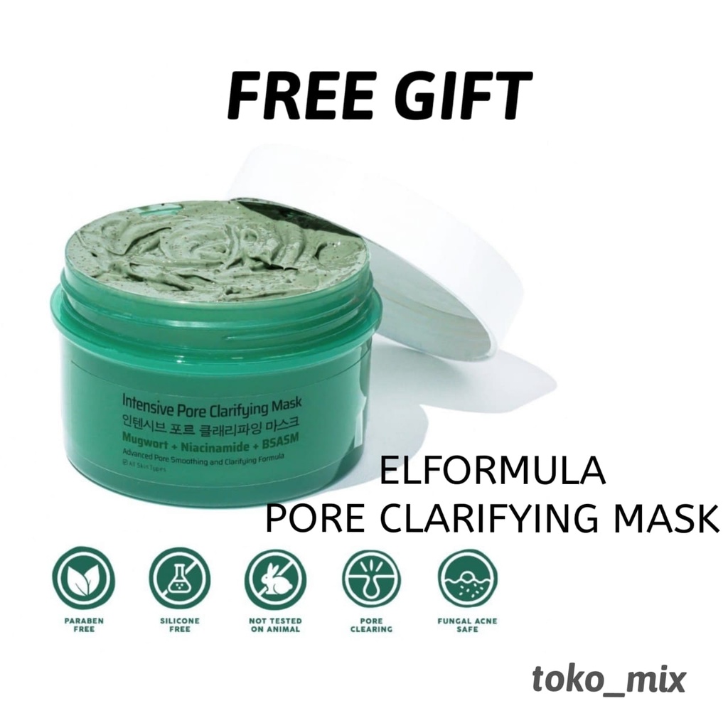 ELFORMULA Intensive Pore Clarifying Mask – Peeling Clay Mask