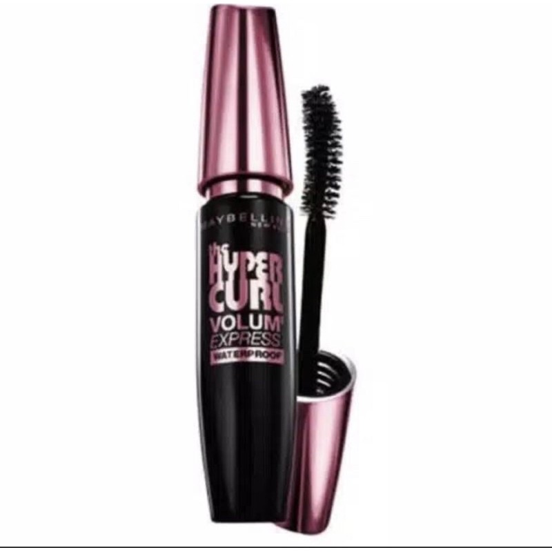 dailybar - maskara m@ybellin Hypercurl/ maskara waterproof/ maskara mata TERMURAH COD