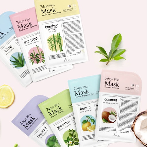 ✦SINAR✦ ARIUL Sheet Mask (Ariul 7Days New - Ariul 7 Days Plus - Ariul Watermelon)