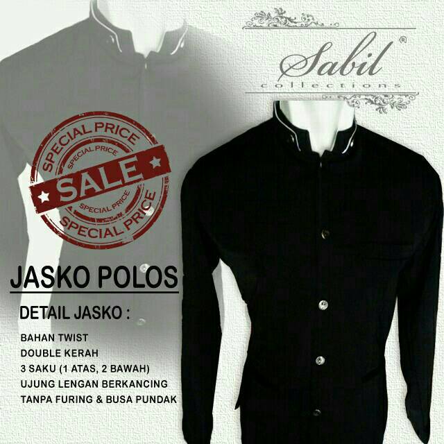 JASKO POLOS HITAM