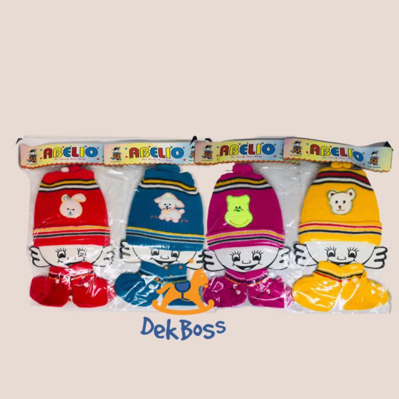 Topi rajut bayi set sarung kaki perempuan dan laki laki | Topi rajut bayi baby newborn | Kupluk rajut bayi | topi anak bayi lucu set