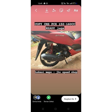 KNALPOT BOBOKAN KNALPOT COPY CMS  PAKET KNALPOT COPY CMS VARIO 125-150 OLD NEW PCX