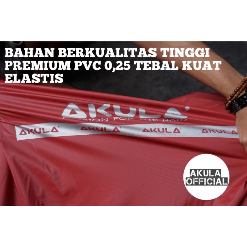 JAS HUJAN, Mantel hujan berkualitas bahan PVC 0,25 Tebal elastis tahan lama