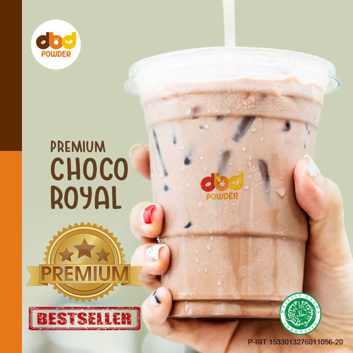 

BUBUK MINUM PREMIUM CHOCO ROYAL l DBD POWDER