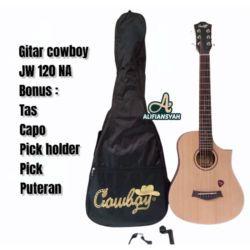 gitar akustik cowboy akustik / gitar cowboy 3/4 / gitar cowboy JW120