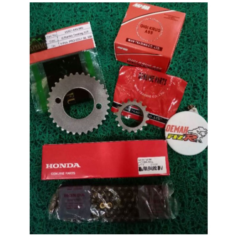 Kamprat Set 25h 100 Gigik Sentrik Gigi Timing GL Pro Cdi GL 100 PNP TIGER