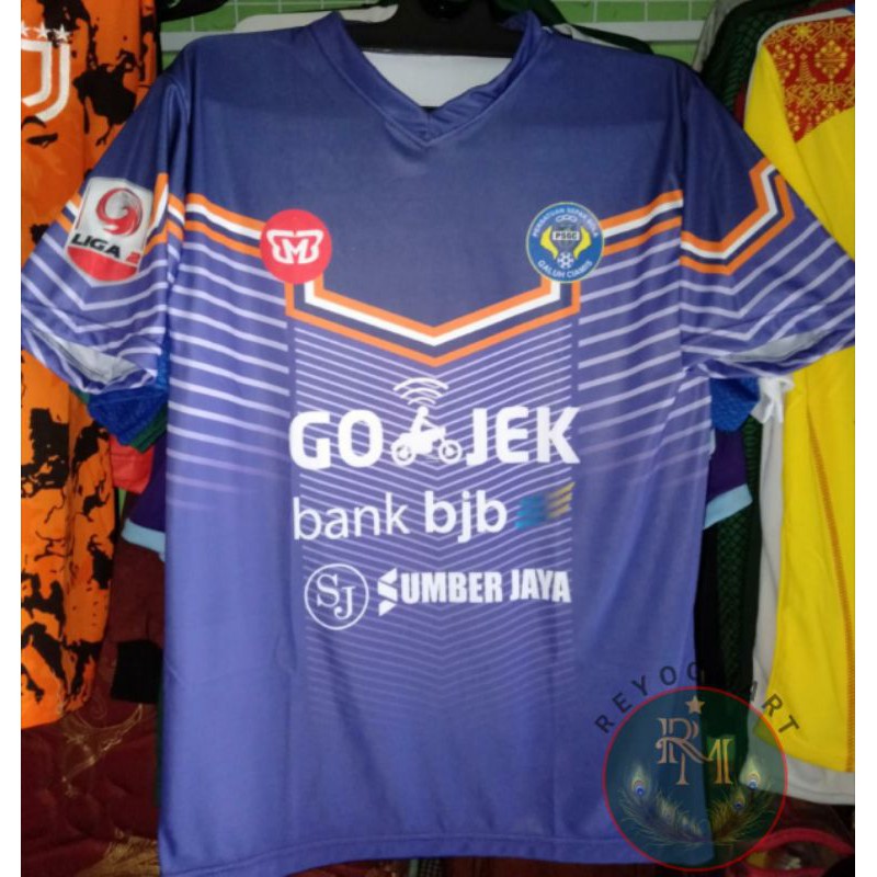 JERSEY PSGC CIAMIS HOME 2018 LIGA 2 SHOPEE UNGU PRINTING RETRO LOKAL