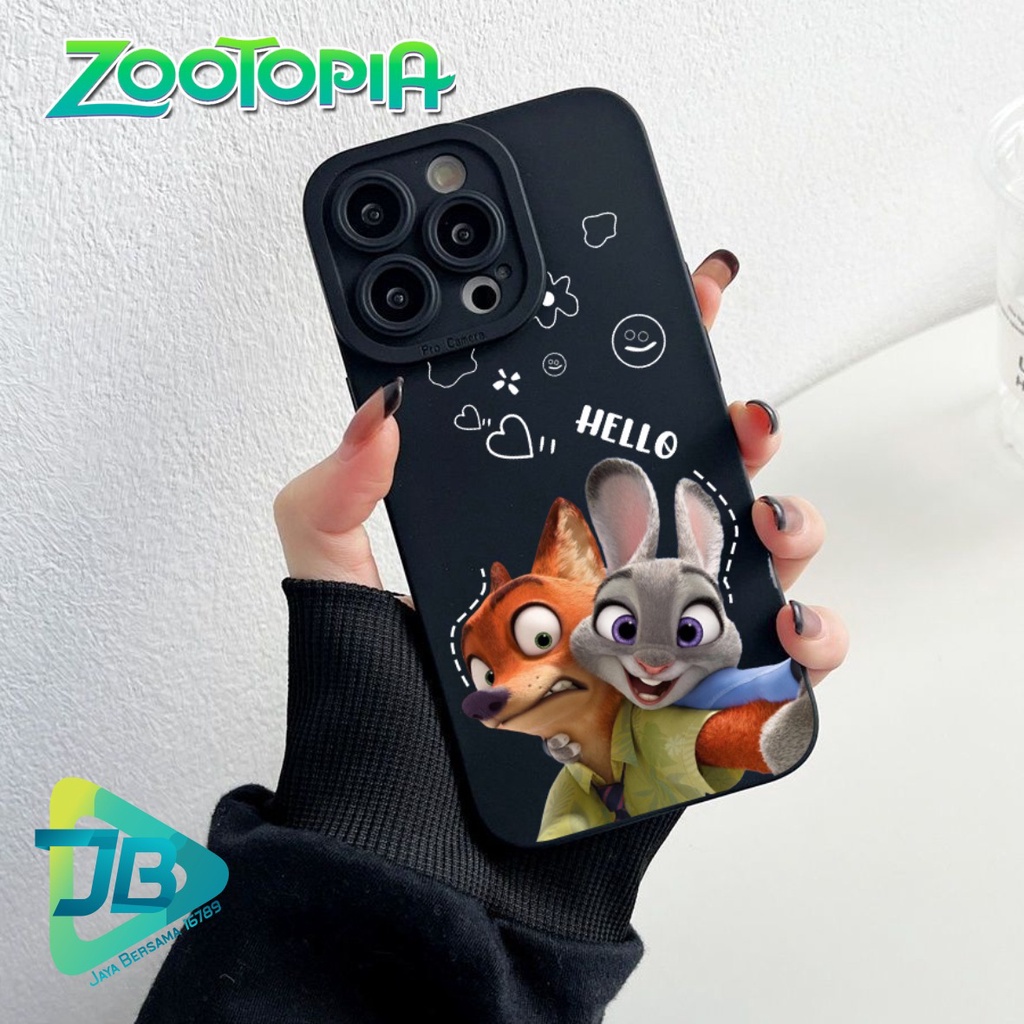 SOFTCASE CASE SILIKON PROCAMERA ZOOTOPIA OPPO VIVO SAMSUNG REALME XIAOMI IPHONE INFINIX ALL TYPE JB5635
