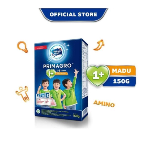 Promo Susu Frisian Flag Bendera 1+ Primagro Madu Murah 150 gr