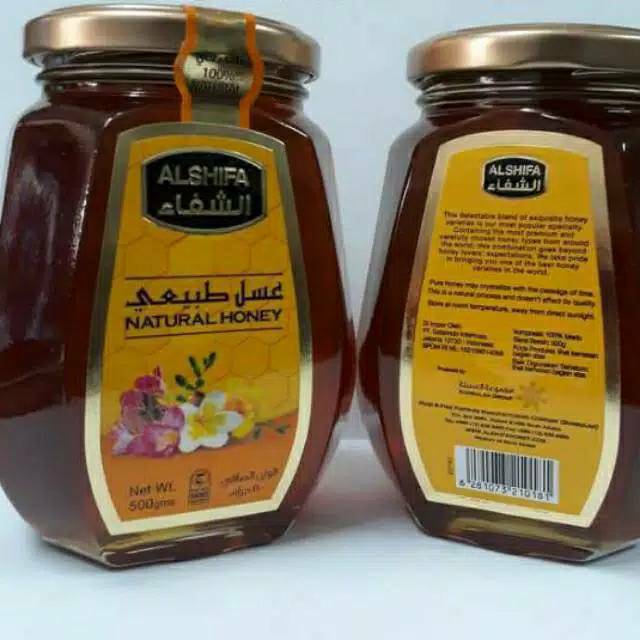 

GW- Madu Arab Alshifa 500gr | Madu Al Shifa 500 gram ( Madu Asli impor Saudi )