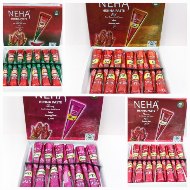 Neha Henna Paste/Henna Halal BPOM (Pacar Kuku Arab)